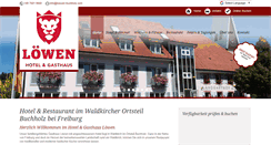 Desktop Screenshot of loewen-buchholz.com