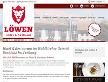 Tablet Screenshot of loewen-buchholz.com
